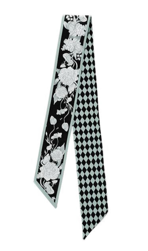 Eclipse Ivy Twilly Silk Scarf Long Image