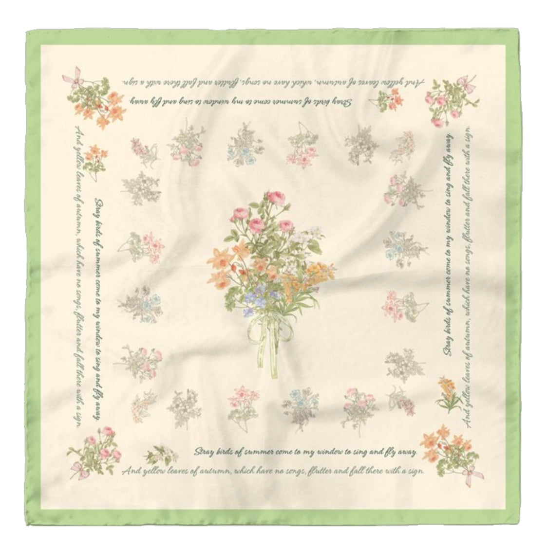 Bloomscape Silk Scarf full image