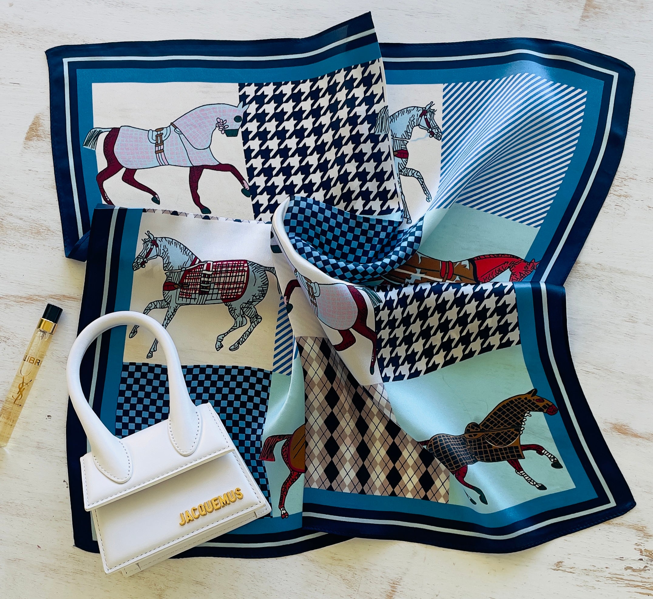 Gallup in Style Silk Scarf Full Image