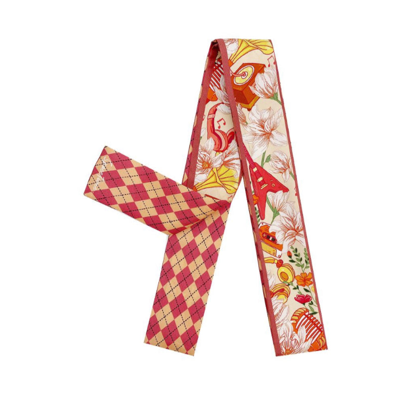 Melody Muse Silk Twilly Scarf