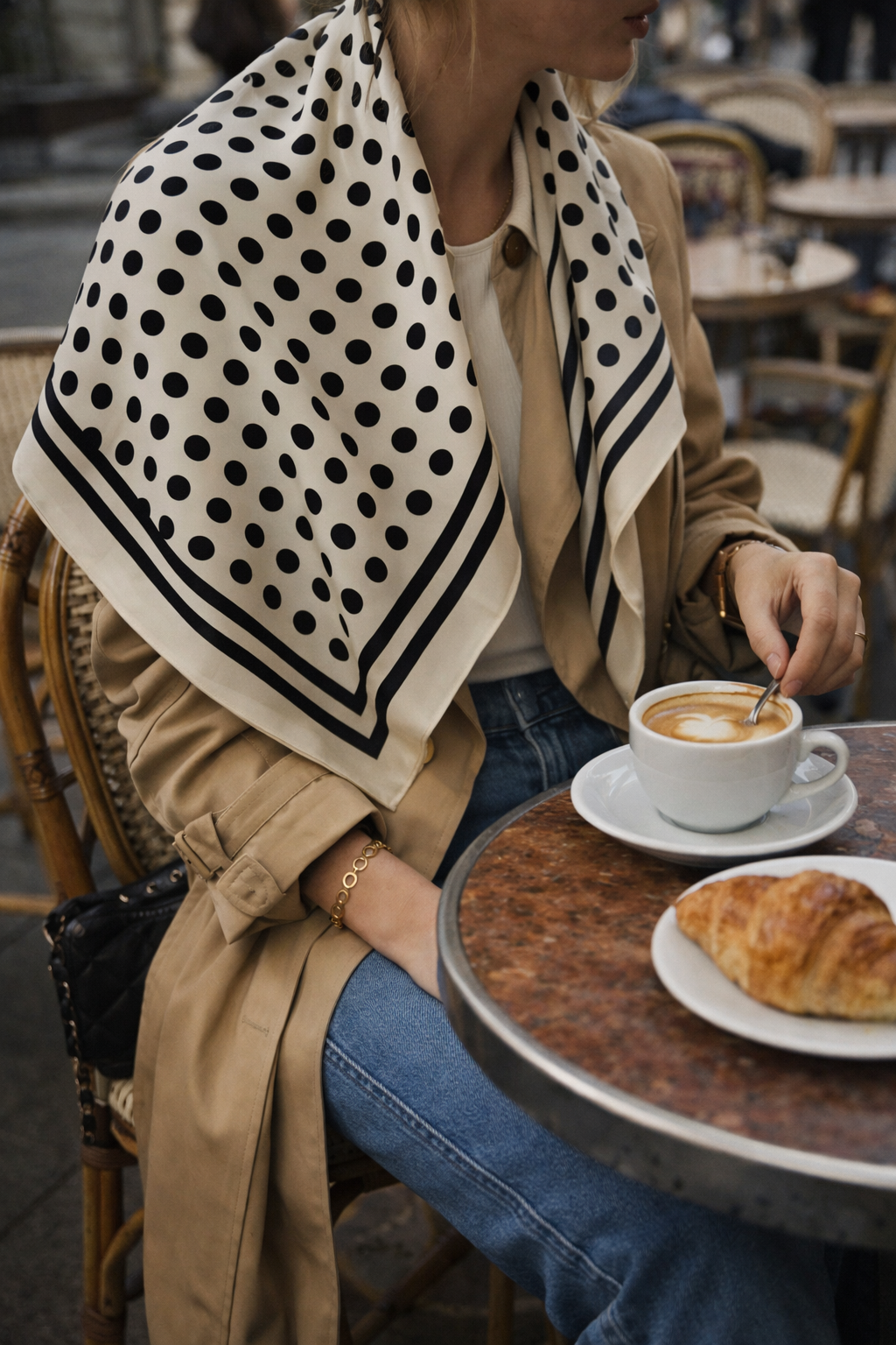 Belle Carré Silk Scarf