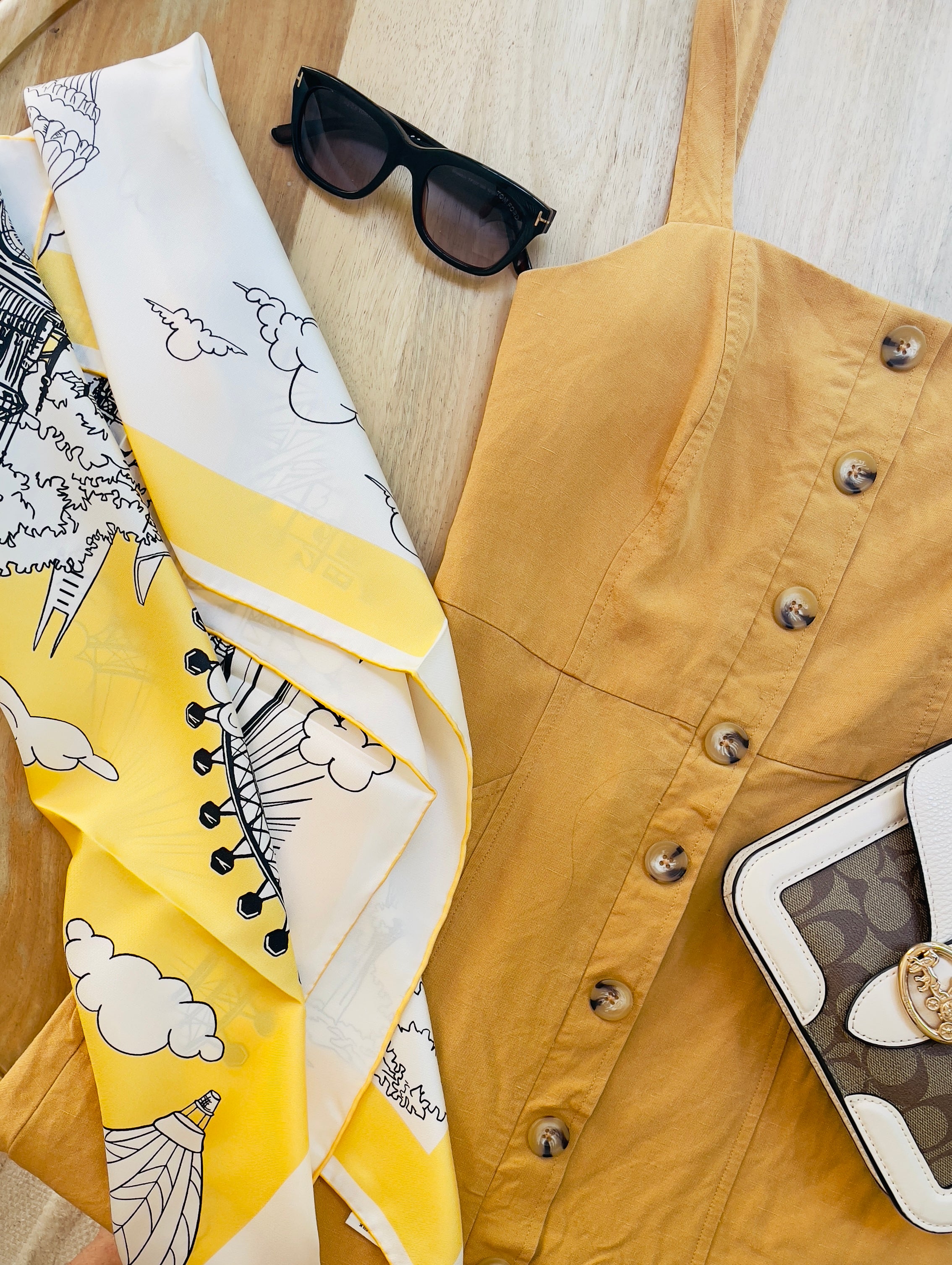 london-luxe silk-scarf close up